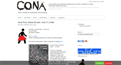 Desktop Screenshot of cona.si